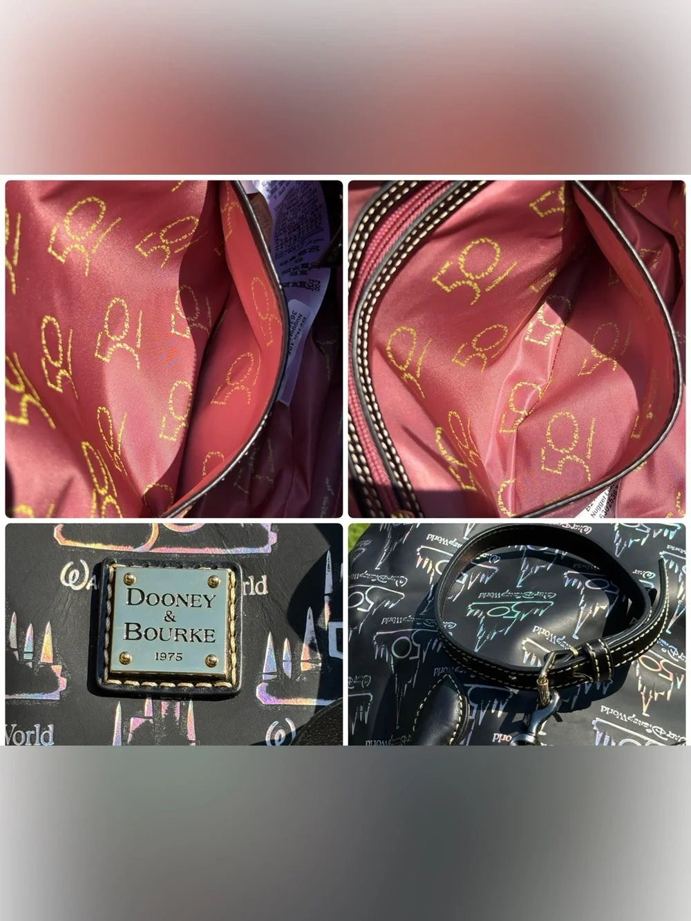 Dooney & Bourke Walt Disney World 50th Anniversary Satchel Limited Edition - Picture 6 of 17